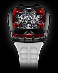 Bugatti Chiron Tourbillon Red & Black Watch
