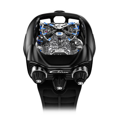 Bugatti Chiron Tourbillon Black Watch Replica