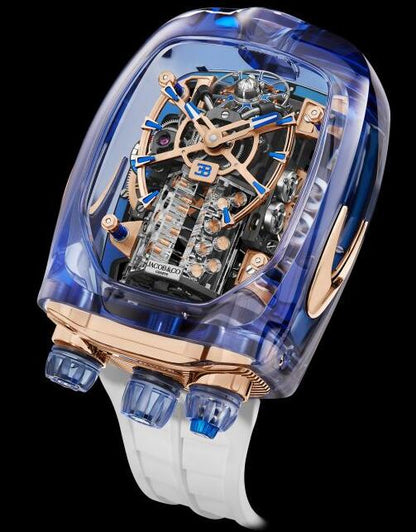 Bugatti Chiron Blue Sapphire Crystal Watch Replica