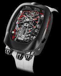 Bugatti Chiron Tourbillon Red & Black Watch